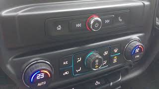 GMC Sierra/ Silverado base Climate control to sle 2014-2018