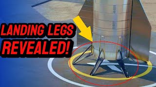 SpaceX Revealed Landing Starship on Droneship by Legs...