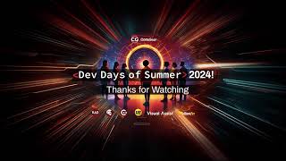 Dev Days of Summer 2024! - Day 3