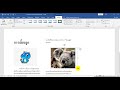 การจัดแนวข้อความในโปรแกรมword คุณเล็ก