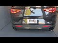 Alfa Romeo Stelvio Ragazzon axle back exhaust cold start