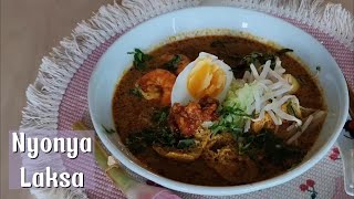 Nyonya Laksa (Malacca) I Cara Masak Nyonya Laksa Yang Asli