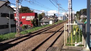 小田急特急ロマンスカーＬＳＥ通過～座間駅～