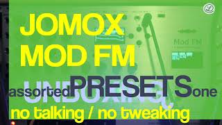 [[DEMO]] BRANDNEW JOMOX MOD FM // ASSORTED PRESETS // ONE // VCA+VCF 100% ANALOG // No Talking