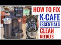 HOW TO FIX KEURIG K-Cafe Essentials CLEAN NEEDLES With Paperclip