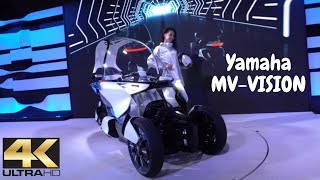 New YAMAHA MW-VISION Demonstration Run - ヤマハ MW ヴィション  デモンストレーション走行 - 2019 Tokyo Motor Show