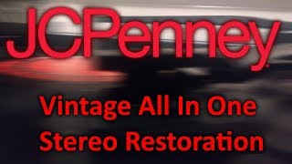 JCPenney Vintage Stereo Restoration (Turntable 3ed Update)