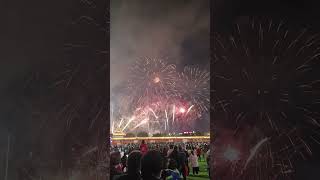 贵州村超球场烟花秀！Guizhou Village Super League Stadium Fireworks Show! #美丽中国 #贵州村超