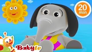 BabyTV ile Güneşli Maceralar | Plajda Yaz Eğlencesi 🌞😎🏖️ | Tam Bölümler @BabyTVTR