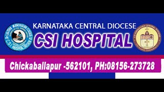 CSI Mission Hospital, Chickballapur