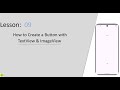 Creating Custom Buttons with TextView & ImageView in Android Studio