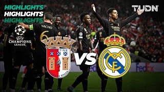Braga vs Real Madrid - HIGHLIGHTS | UEFA Champions League 2023/24 | TUDN