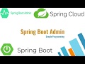 Spring Cloud | Spring Boot Admin Server | New Version | Simple Programming