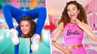 Contortionist Bends Like a Barbie *CHALLENGE*