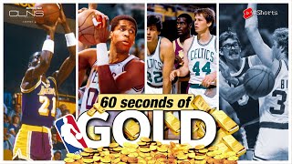 60 seconds of #NBA 80’s GOLD