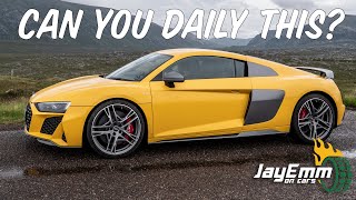 Can You Really Daily Drive a Supercar - And Would You Want To? (ft. Audi R8 V10 RWD)