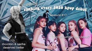 ranking every single 2020 kpop debut