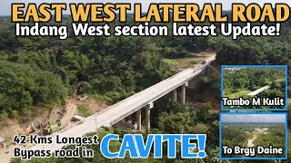 Longest Bypass road in Cavite!EAST WEST LATERAL ROAD Indang West section Update!