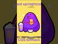 Crazy speed up grimace shake #funny