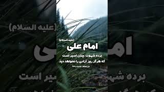 حدیث امیرالمومنین امام علی(ع) درباره ی شهوت رانی و نتیجه آن|غررالحکم|نهج البلاغه