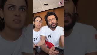 Ritesh Deshmukh & Genelia Funny Video