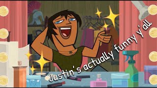Justin from total drama actually being interesting for 5 minutes