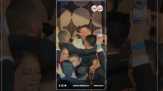 رقص ماجد المصري وتامر حسني في زفاف ريم سامي