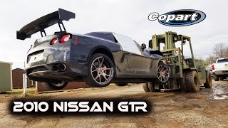 Rebuilding a WRECKED 2010 Nissan GTR