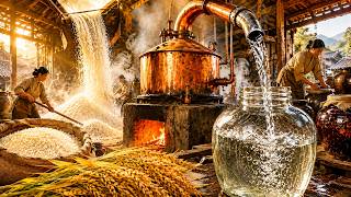 Traditional Rice Wine Production: The Full Process from Field to Bottle