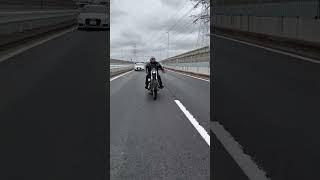 【Harley-Davidson】エボリジチョッパーの走り！クール過ぎ