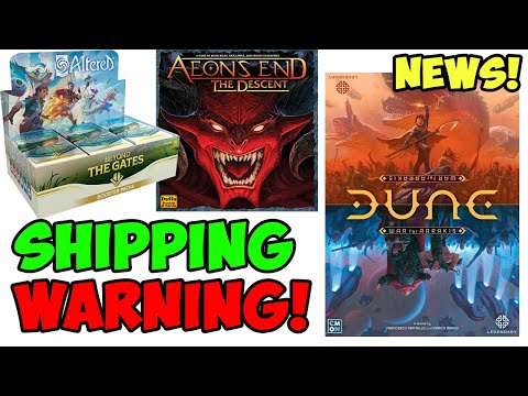 MAJOR shipping delays! New campaigns and game fixes!
