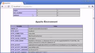 Beginner PHP Tutorial 6 The phpinfo Function