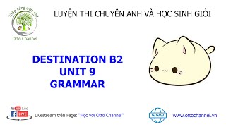 Hướng Dẫn Chi Tiết Destination B2 - Unit 9 - Grammar