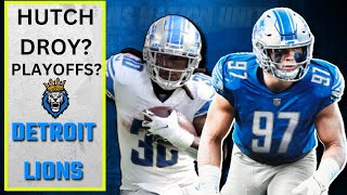 Detroit Lions Overreactions Monday: Aidan Hutchins DROY? Lions Playoffs? Jamaal Williams RB1?
