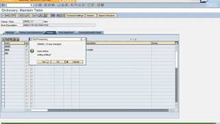 How to create database table in SAP | SAP ABAP