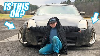 9Yr Old Stunt Drives, Drifts, And Breaks Dad's Drift Car!