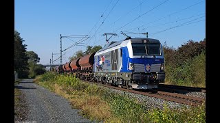 151 124, TXL, Railsystems Dualmode Vectron, Nordliner 143, Stadler KISS uvm. auf der Frankenwaldbahn