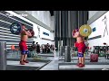 tian tao 🇨🇳 295kg 650lbs squat session w 195kg c u0026j 2018 world championships training hall 4k