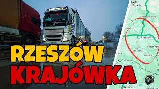 Grudniowy zawrót głowy. Jedziemy do Rzeszowa. Krajówka