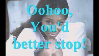 Jamelia ~ Stop ~ Lyrics