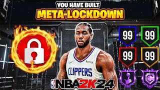 THIS 6'7 META LOCKDOWN BUILD W/ HOF GLOVE & CLAMPS IS DOMINATING NBA 2K24! BEST LOCKDOWN BUILD!