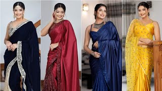 New Saree Designs 2023 || New Saree Designs || Wedding Saree Designs || Saree @AshiFashionSL