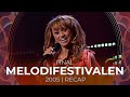 Melodifestivalen 2005 (Sweden) | Final | RECAP