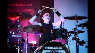 Formalin - Slutkingdom - Live drum cam (Mera Luna 2019)