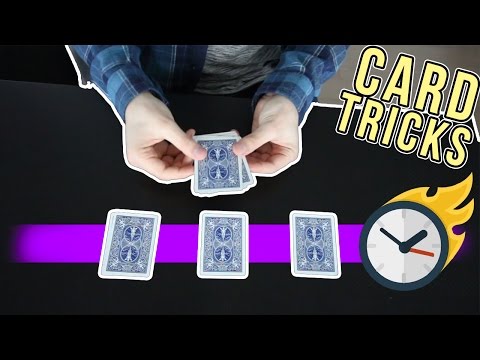3 EASY Card Tricks You Can Learn In 5 MINUTES!!! 3 EASY Card Tricks You Can Learn In 5 MINUTES!!!