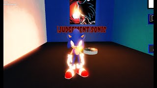 Judgement sonic (badge) in sonic universe rp (roblox)