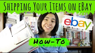 How To Ship Items On eBay (Buying Postage and Weighing Packages for Shipping)