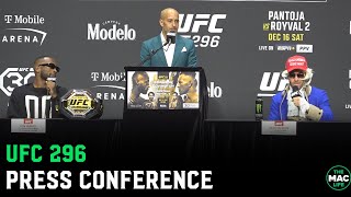 UFC 296 Press Conference: Leon Edwards vs. Colby Covington (Full)