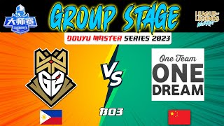 Group A | Day 4 - GS vs OT - Douyu Master Series 2023 - WRT Season 3