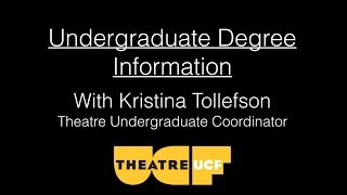 Which Theatre degree is right for you?